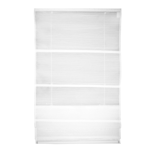 Store bateau voile rayé loft blanc