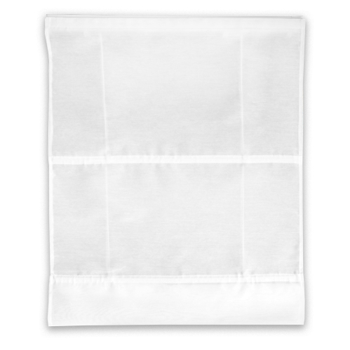 Store bateau tamisant lurex elfi Blanc