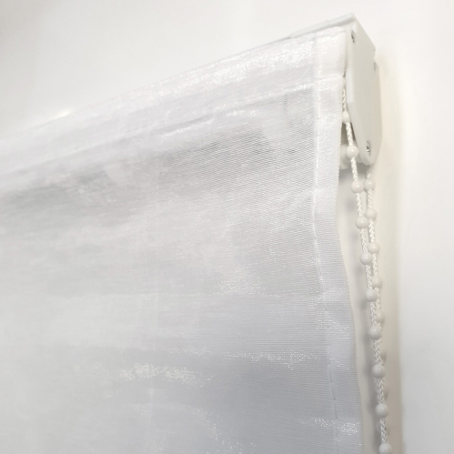 Store bateau tamisant lurex elfi Blanc