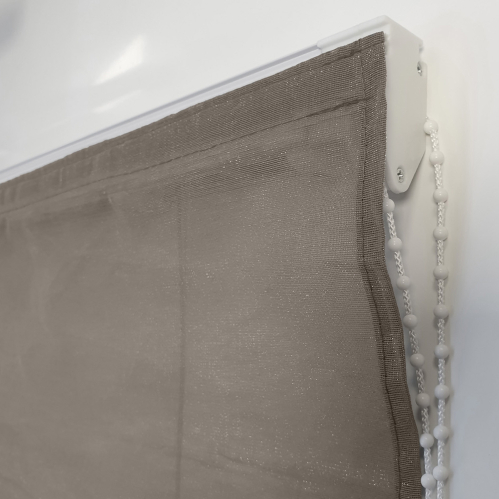 Store bateau tamisant lurex elfi Taupe