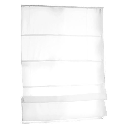 Store bateau voile Blanc perle