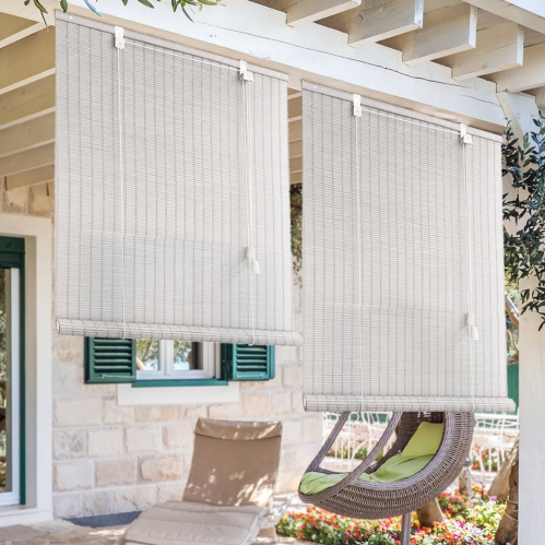 Roll'up bambou tissé intérieur et extérieur