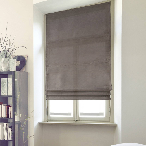 Store bateau tamisant panama à chaînette - Taupe