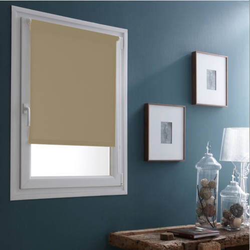 Store enrouleur occultant sans percer 