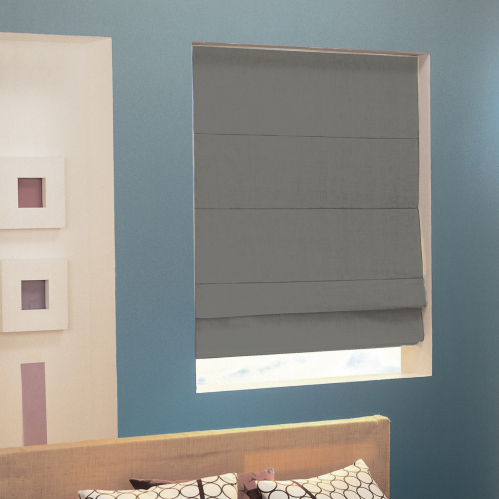 Store Bateau Tamisant Uni Inspire - Gris