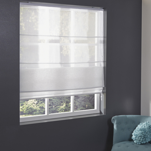 Store Bateau voile de lin Must Lineo - Blanc