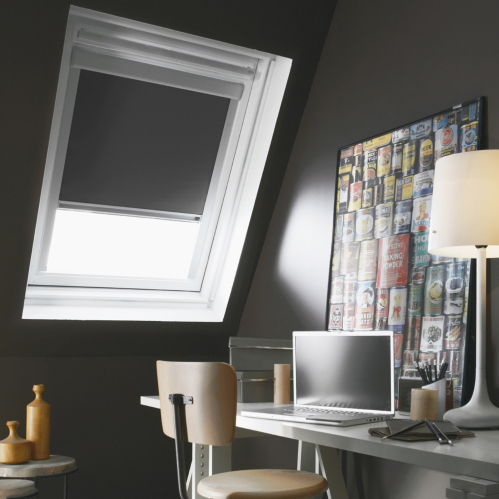 Store de toit occultant cadre alu compatible VELUX® K