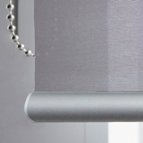 Store enrouleur voile tissu mesh - gamme Must - Gris souris