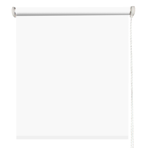 Store enrouleur occultant uni h250cm - Blanc