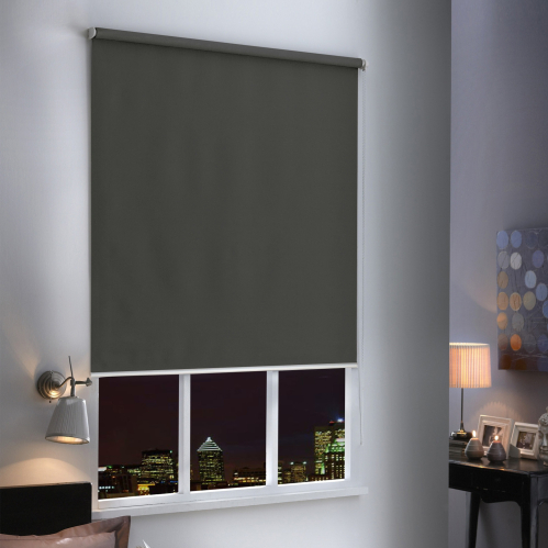 Store enrouleur occultant h250cm gamme Must - Gris anthracite