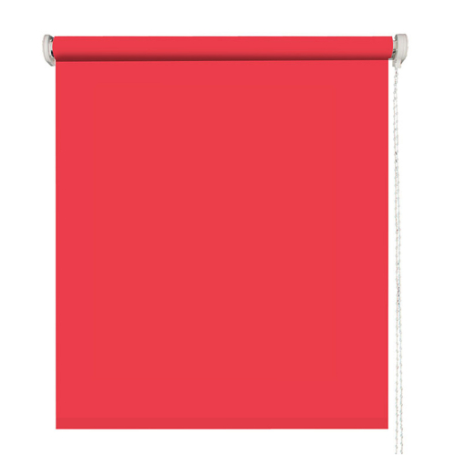 Store enrouleur tamisant uni h190cm - Rouge