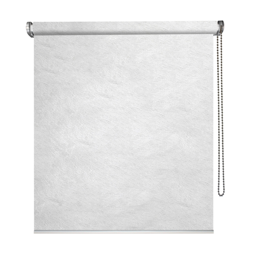 Store enrouleur voile effet frost gamme Must - Blanc perle