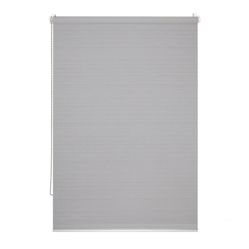 Store enrouleur voile rayé loft gamme Must - Gris