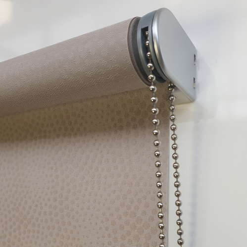 Store enrouleur tamisant jacquard gamme Must - Taupe