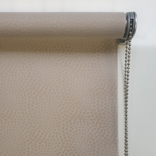Store enrouleur tamisant jacquard gamme Must - Taupe