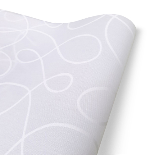 Store enrouleur tamisant motif méli mélo