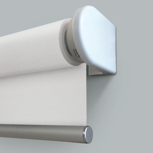 Store enrouleur occultant E-roll motorisé - Blanc