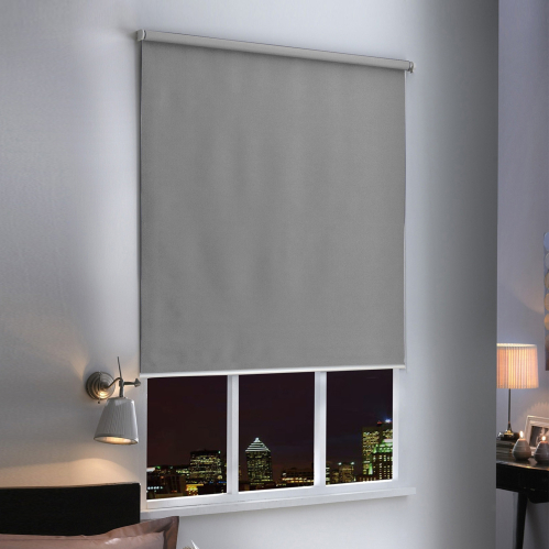 Store enrouleur occultant E-roll motorisé - Gris