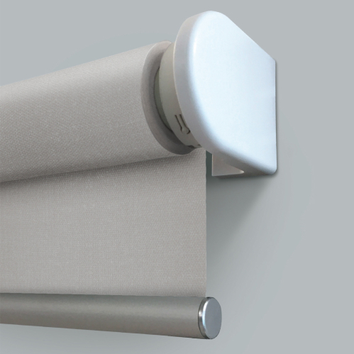 Store enrouleur occultant E-roll motorisé - Gris