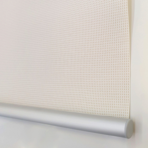 Store enrouleur tamisant thermique E-roll motorisé - Beige