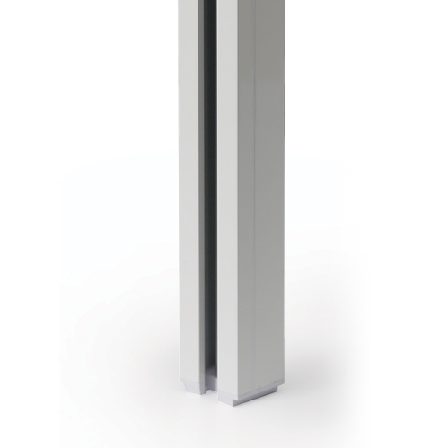 Coulisse pour store extérieur motorisé - blanc