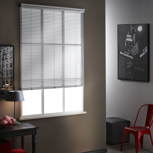 Store vénitien aluminium 25mm h250cm