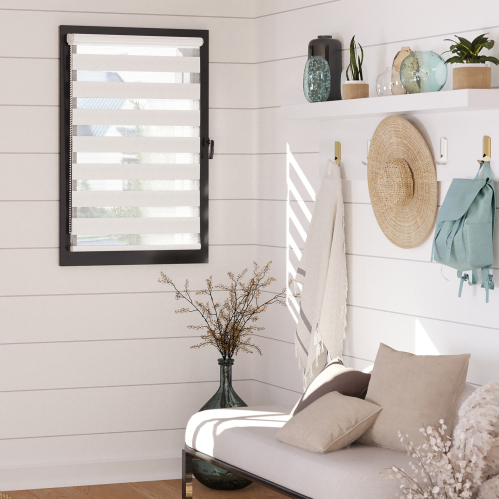 Store enrouleur jour nuit prêt-à-poser sans percer h250cm