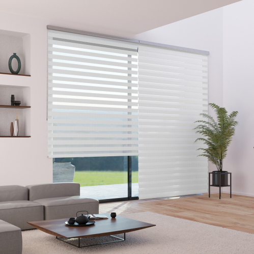 Store enrouleur jour nuit jacquard avec coffre - gamme Must