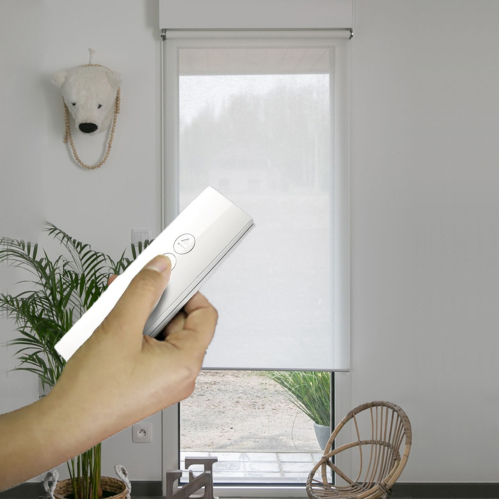 Pack store enrouleur voile de lin + moteur