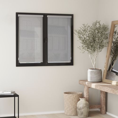 Store enrouleur voile rayé loft sans percer - gamme Must