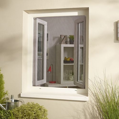 Moustiquaire bande auto-agrippante sans percer