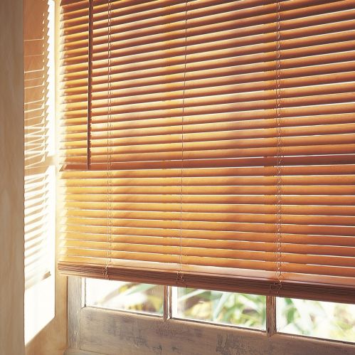 Store vénitien en bois lames 25mm