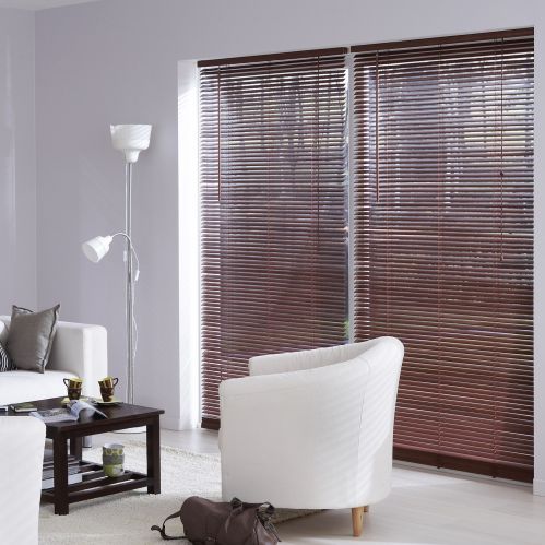 Store vénitien en bois lames 25mm