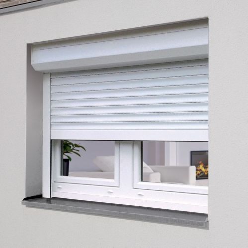 Volet roulant aluminium recoupable avec motorisation filaire