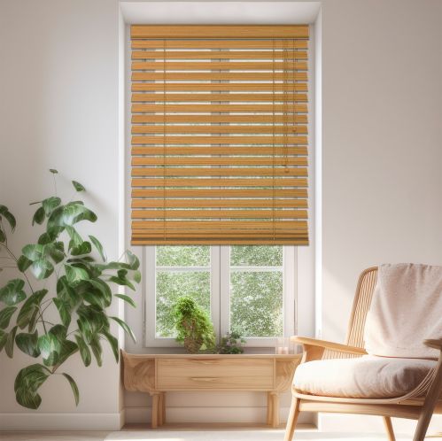 Store vénitien bois sur-mesure