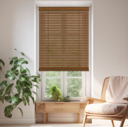 Store vénitien bois sur-mesure