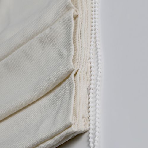 Store bateau tamisant chiné chambray