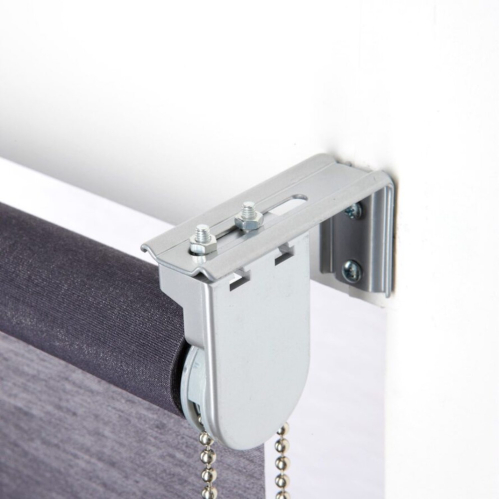 Lot de 2 équerres de fixations murales fixes avec déport pour store