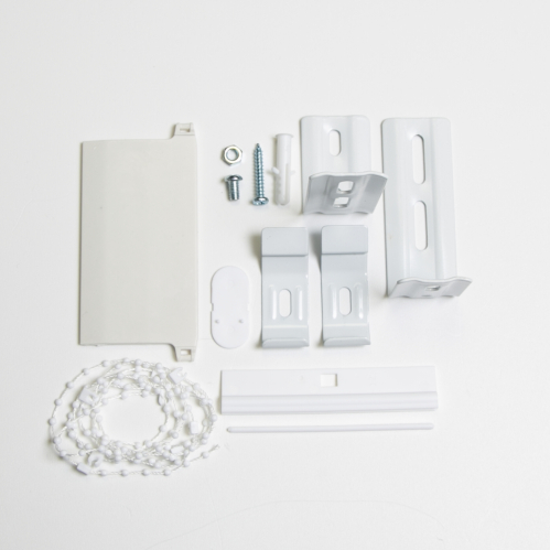 Rail pour lamelles verticales 89mm ouverture latérale