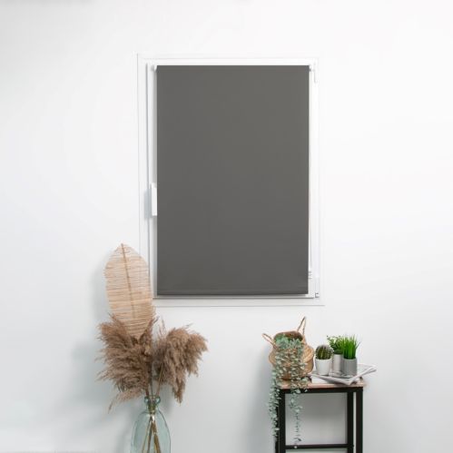 Store enrouleur Occultant uni sans percer - Essentiel