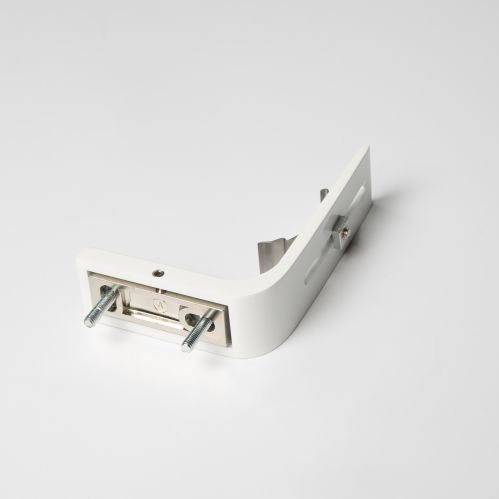 Système de fixation invisible de l'équerre murale design grand déport pour store