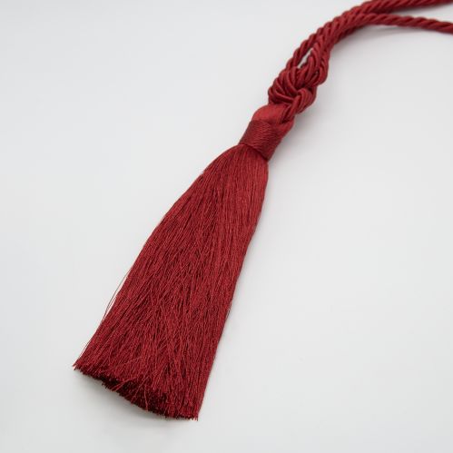 Embrasse à rideaux classique lien torsadé et pompon