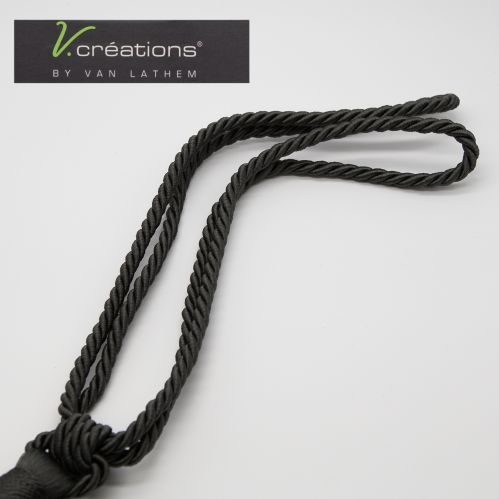 Embrasse à rideaux classique lien torsadé et pompon