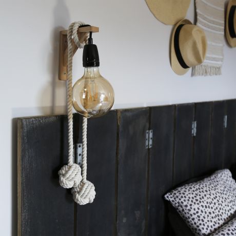 Embrasse à rideaux lien nouage Ocana - V. Créations