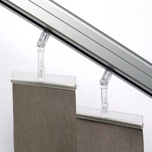 L4 : 10 crochets rotules  BLANC