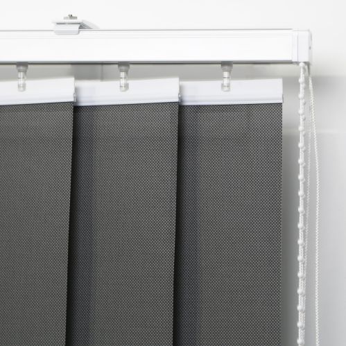 Lot de 5 lamelles verticales 89mm Screen sans chainette pour store californien