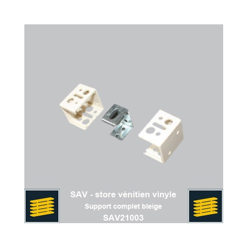 Support complet beige pour venitien vinyle 25mm