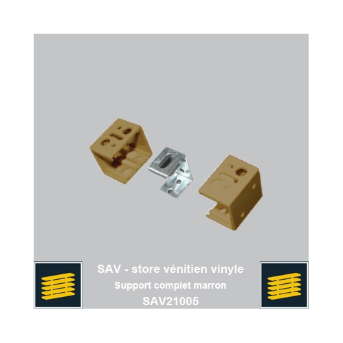 Support complet chene pour venitien vinyle 25mm