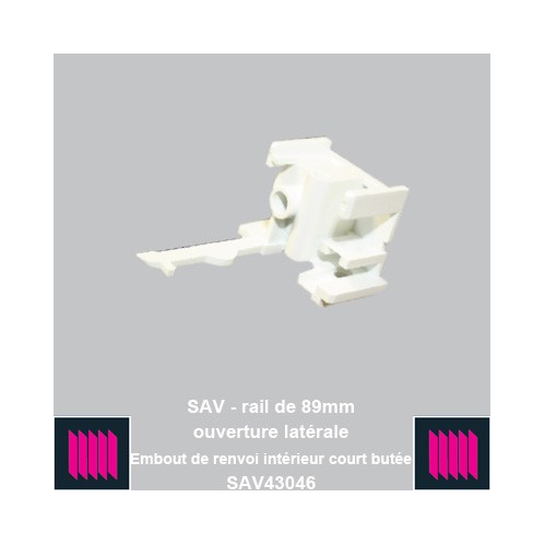 Embout de renvoi interieur court butee