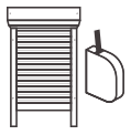 Volet roulant à sangle